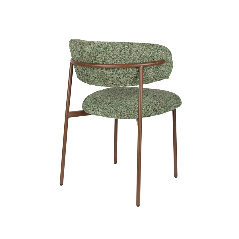 Claes Eetkamerstoel Gemêleerd Groen