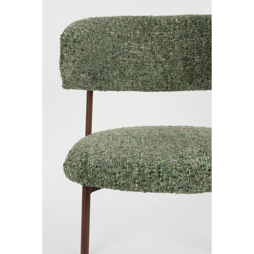 Claes Eetkamerstoel Gemêleerd Groen