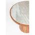 Mees Salontafel Rond 50 cm Marmer/ Hout