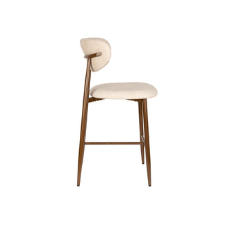 Noor Counter/ Barkrukken met rugleuning 66 cm