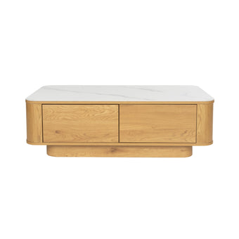 Almira Salontafel 120x60 cm Eiken/ Marmerlook