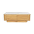 Almira Salontafel 120x60 cm Eiken/ Marmerlook