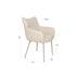 Jacques Eetkamerstoelen Armleuning
