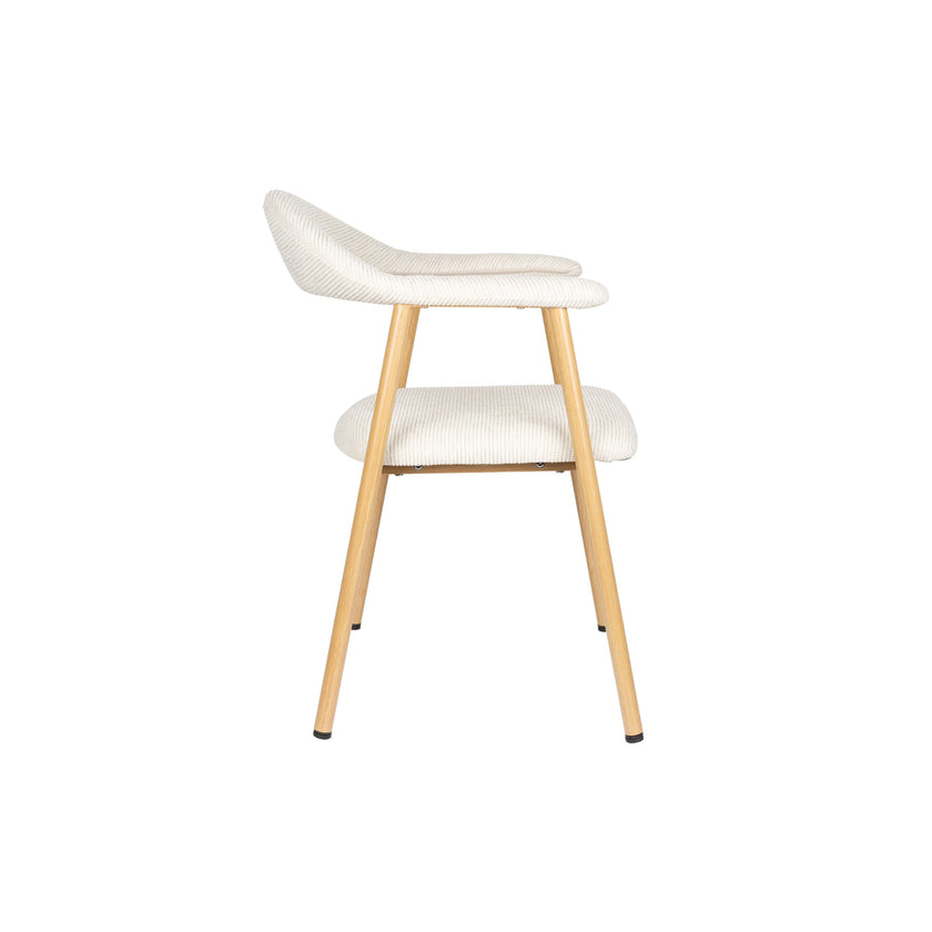 Amy Eetkamerstoel Beige