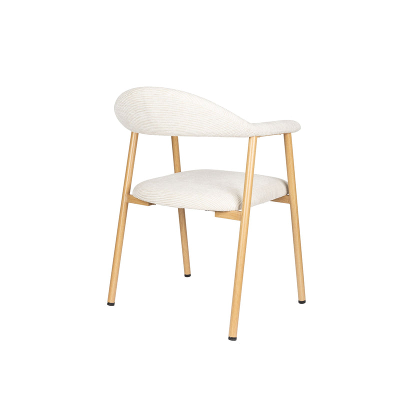 Amy Eetkamerstoel Beige