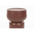 Eline Bijzettafel Rond 30 cm Terracotta