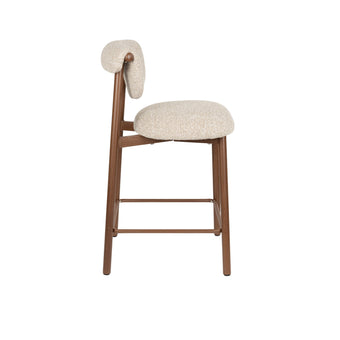 Lee Barkruk rugleuning 65 cm Beige