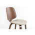 Walden Eetkamerstoel Walnoot/Beige