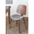 Walden Eetkamerstoel Walnoot/Beige