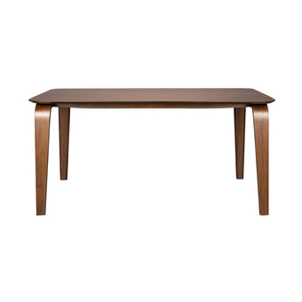 Walden Eettafel 160x90 cm Hout Walnootkleur bruin