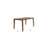 Walden Eettafel 160x90 cm Hout Walnootkleur bruin