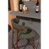 Claes Counter/ Barkruk met rugleuning