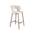 Chelsea Barkruk rugleuning 67 cm Beige