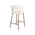 Chelsea Barkruk rugleuning 67 cm Beige