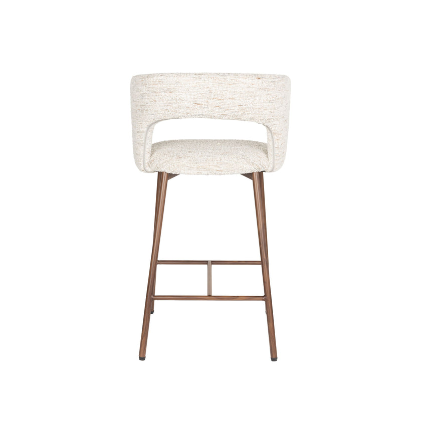 Chelsea Barkruk rugleuning 67 cm Beige