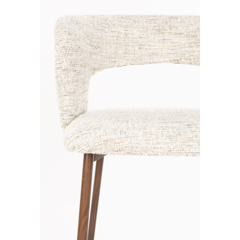 Chelsea Barkruk rugleuning 67 cm Beige
