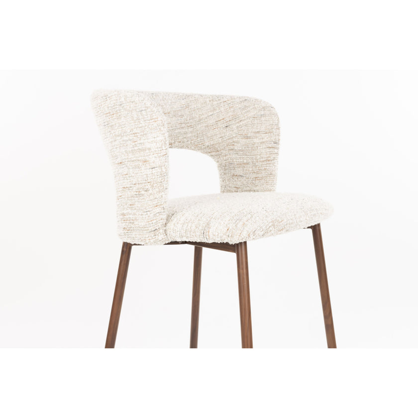 Chelsea Barkruk rugleuning 67 cm Beige