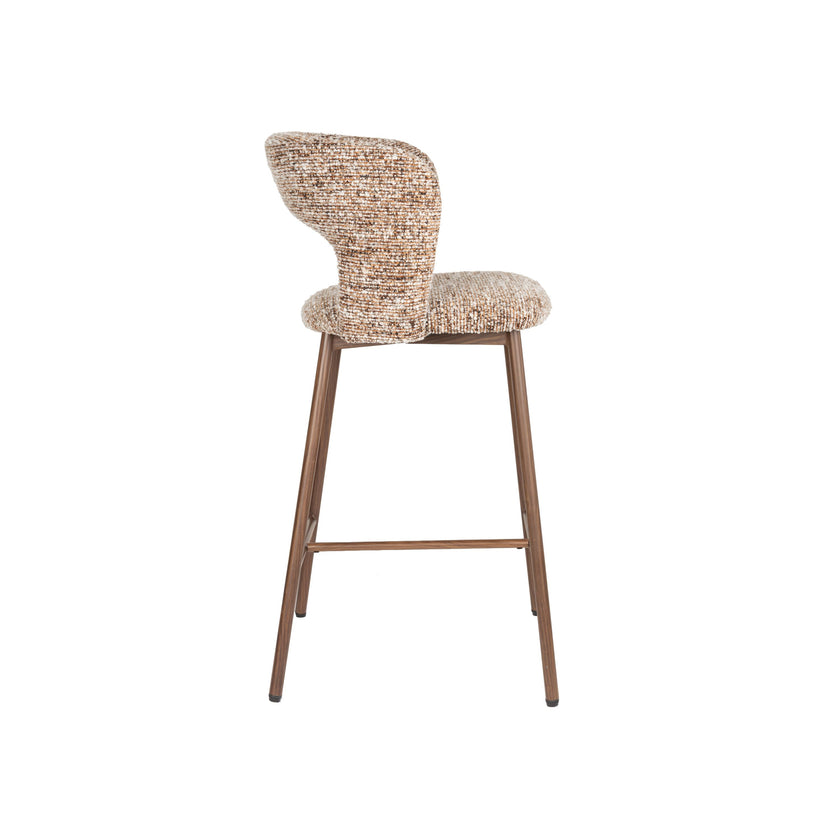 Chelsea Barkruk rugleuning 67 cm Bruin