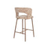 Chelsea Barkruk rugleuning 67 cm Bruin