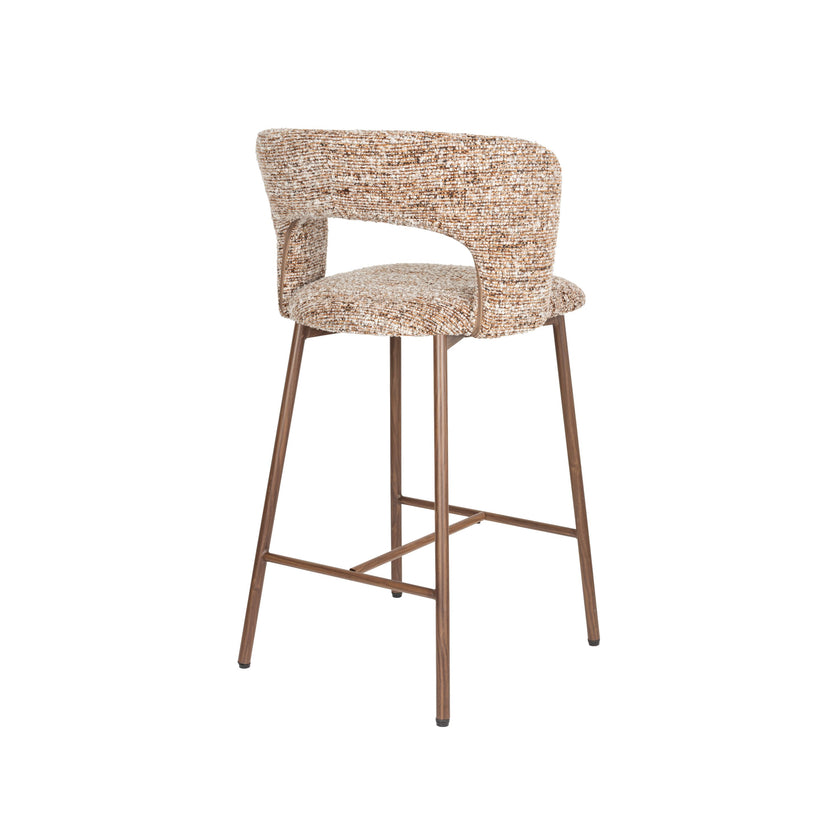 Chelsea Barkruk rugleuning 67 cm Bruin