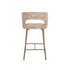 Chelsea Barkruk rugleuning 67 cm Bruin