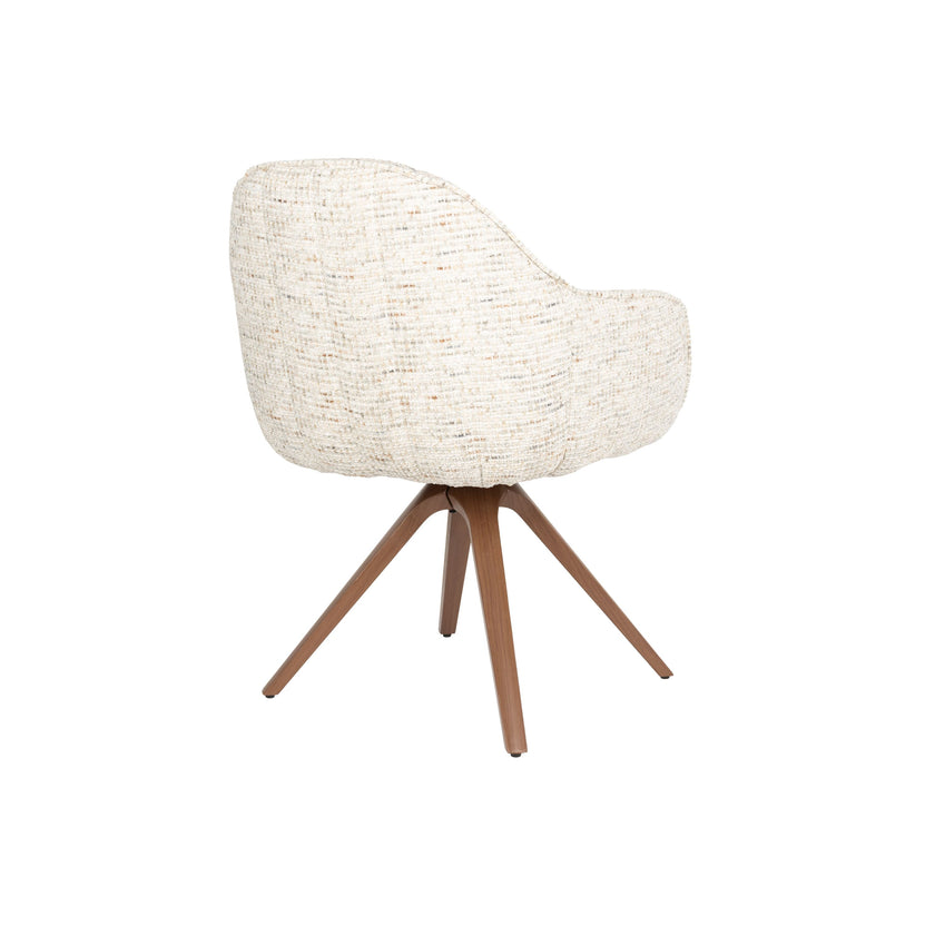 Batoul Eetkamerstoel Armleuning Beige