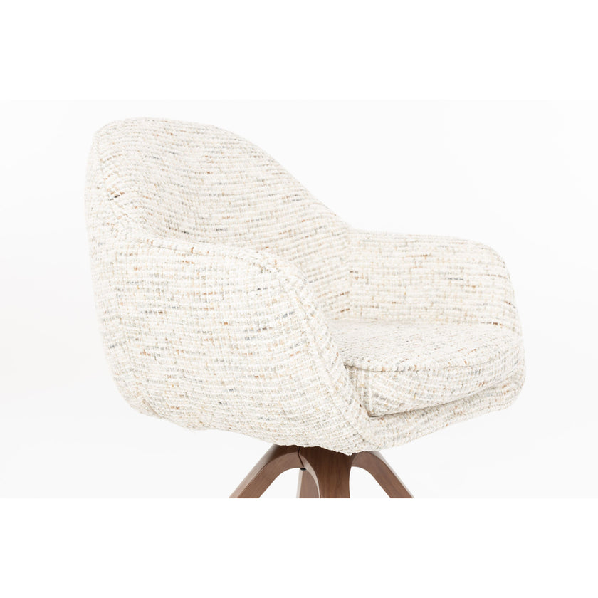 Batoul Eetkamerstoel Armleuning Beige