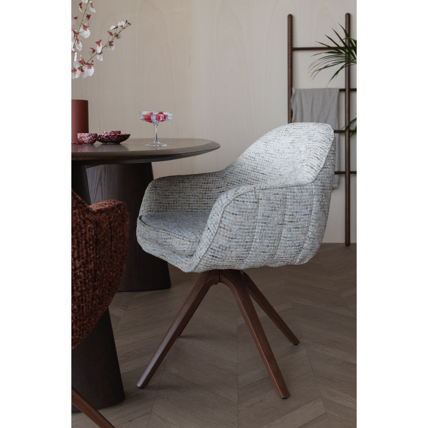 Batoul Eetkamerstoel Armleuning Beige