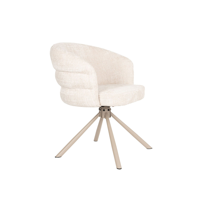 Marjolein Eetkamerstoel Armleuning Beige