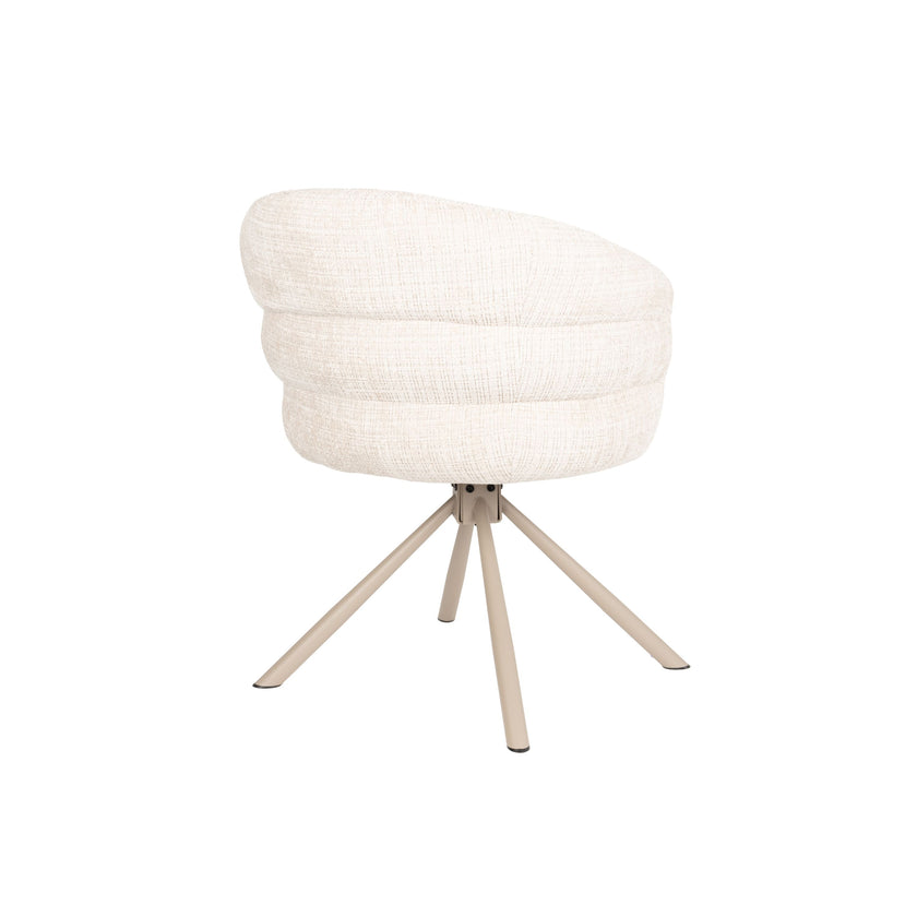Marjolein Eetkamerstoel Armleuning Beige