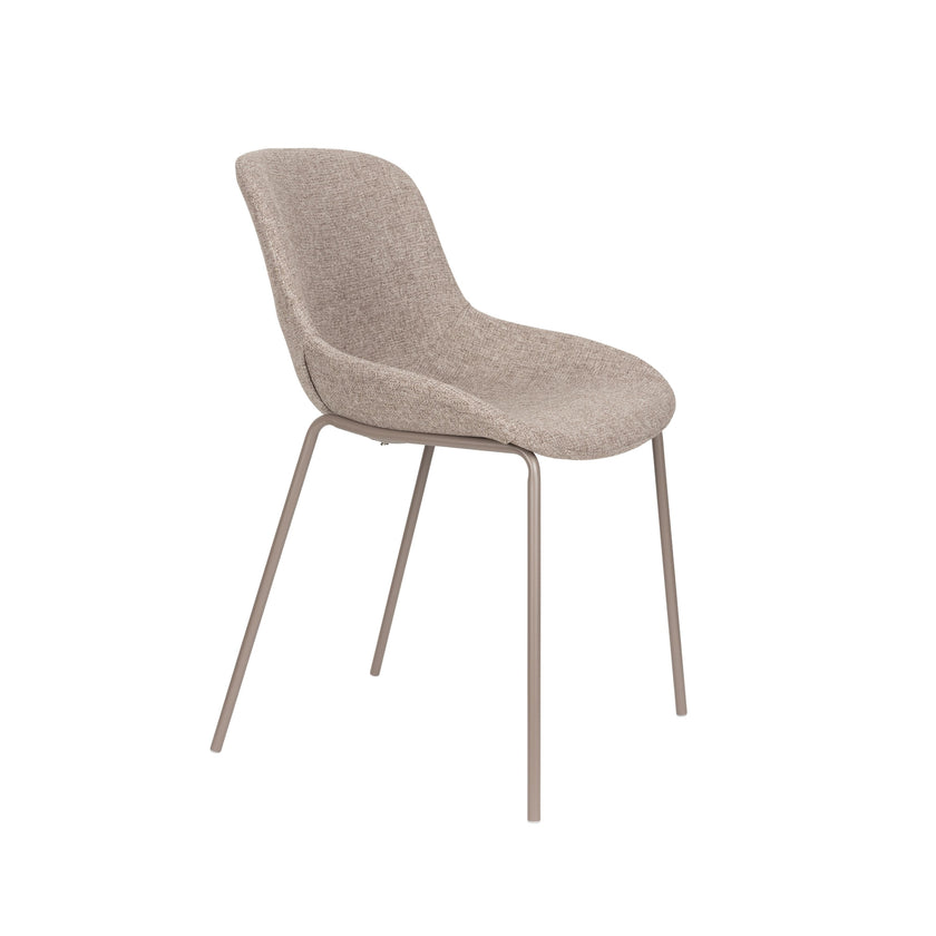 Pleun Eetkamerstoel Taupe