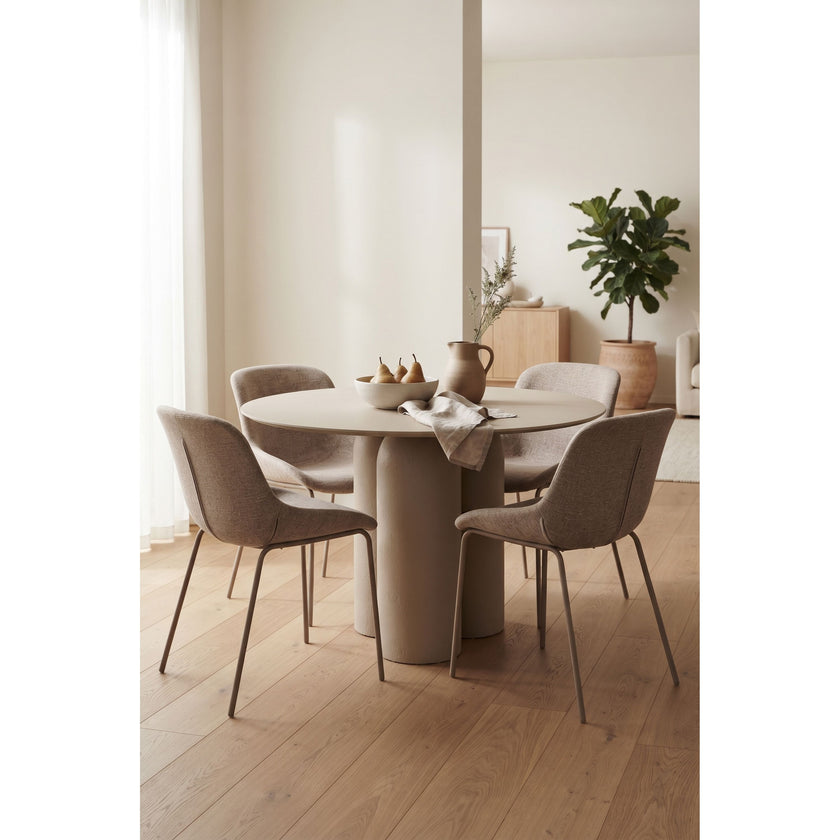 Pleun Eetkamerstoel Taupe