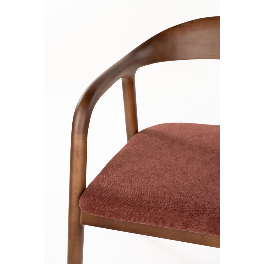 Melody Eetkamerstoel Rood