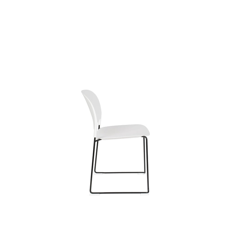 Stacks Stapelbare Stoelen/ Eetkamerstoel Wit