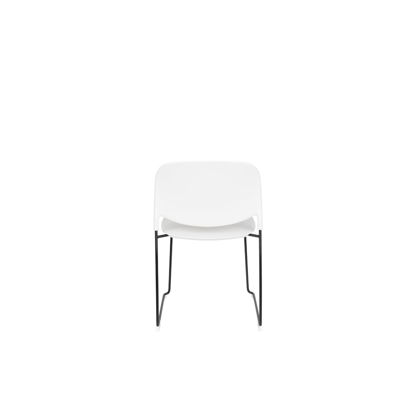 Stacks Stapelbare Stoelen/ Eetkamerstoel Wit