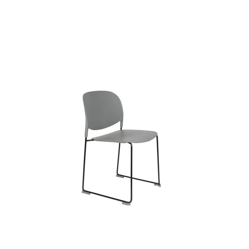 Stacks Stapelbare Stoelen/ Eetkamerstoel Grijs