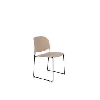 Stacks Stapelbare Stoelen/ Eetkamerstoel Roze