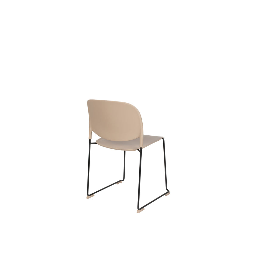 Stacks Stapelbare Stoelen/ Eetkamerstoel Roze