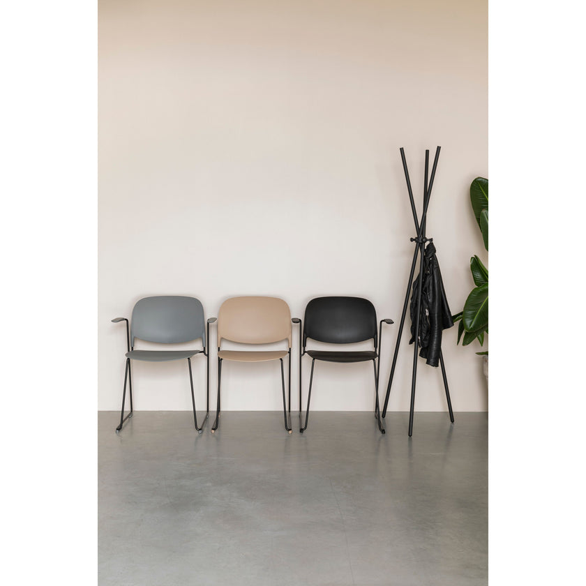 Stacks Stapelbare Stoelen/ Eetkamerstoel Roze
