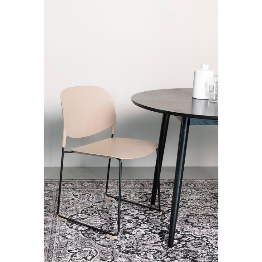 Stacks Stapelbare Stoelen/ Eetkamerstoel Roze