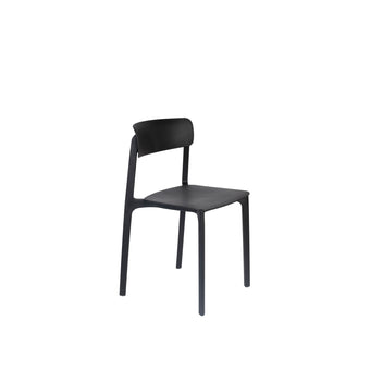 Clive Eetkamerstoel/ Tuinstoelen Zwart