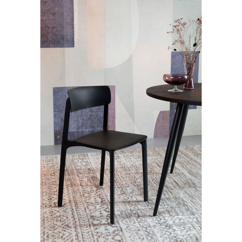 Clive Eetkamerstoel/ Tuinstoelen Zwart
