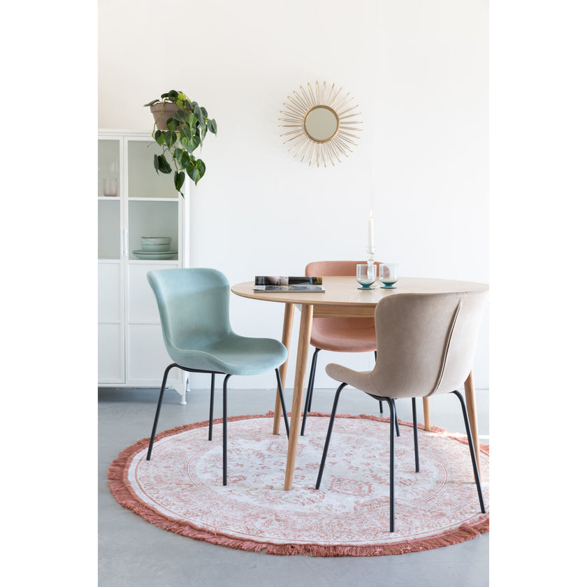 Junzo Rib Eetkamerstoel Taupe