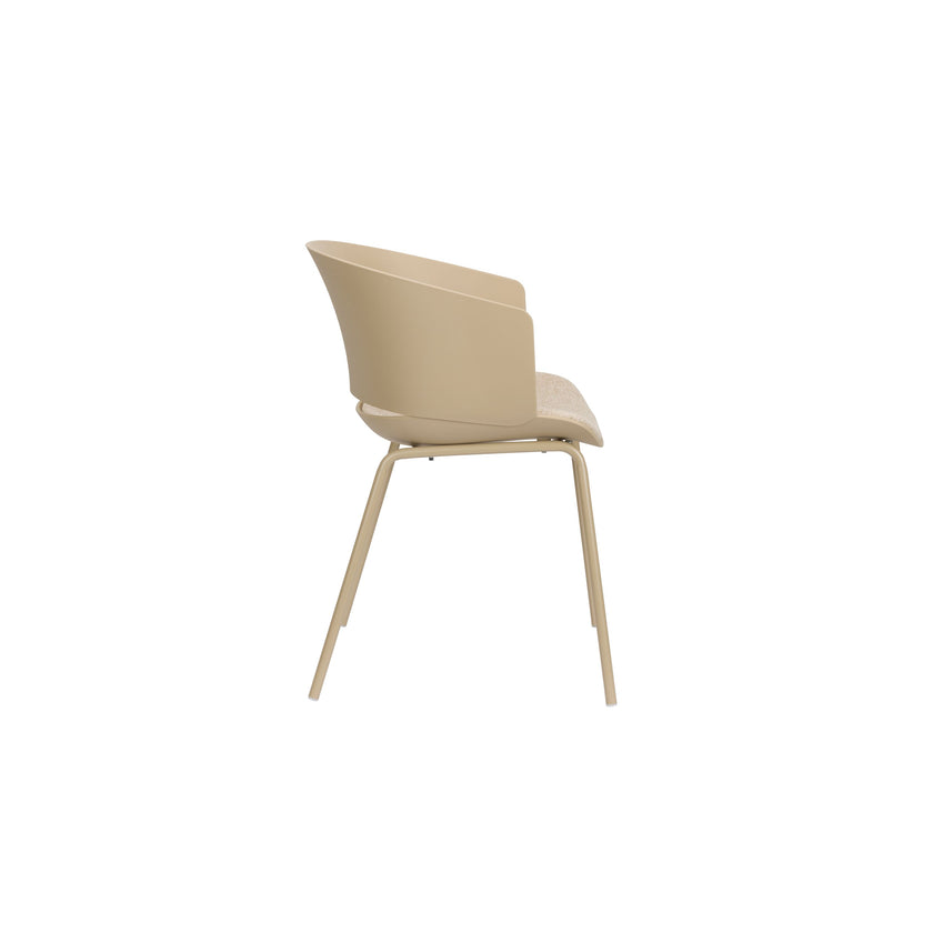 Jessica Eetkamerstoel met armleuning Beige