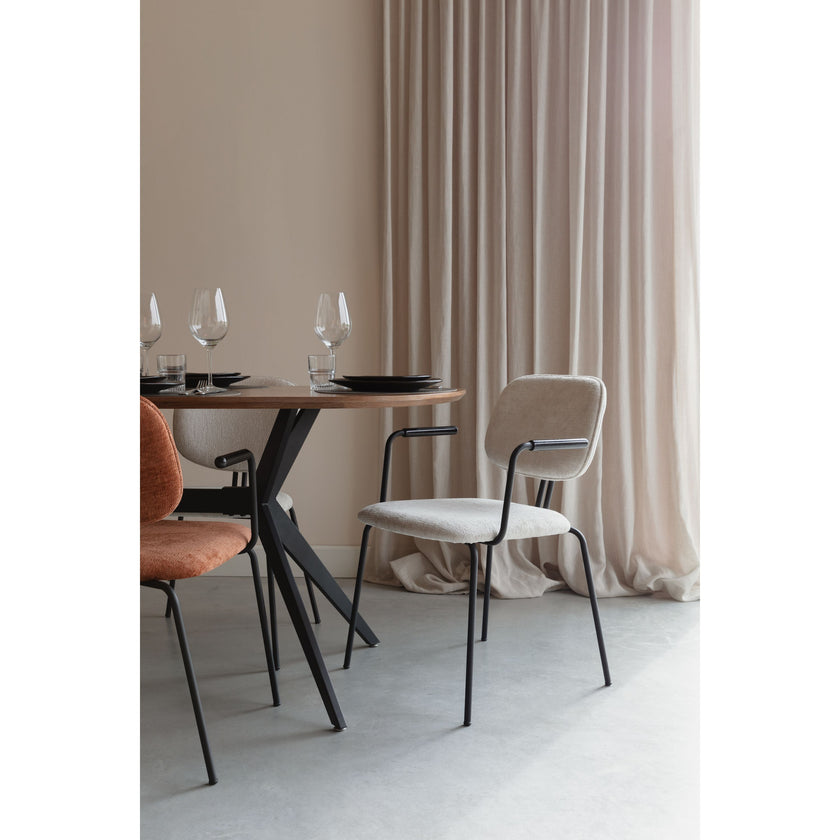 Bouton Eetkamerstoel Off White
