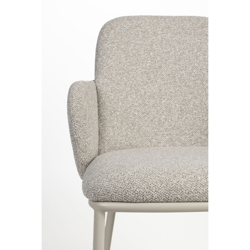 Jerrico Eetkamerstoel Licht Beige