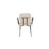 Zelo Eetkamerstoel Armleuning Beige