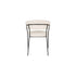 Zeri Eetkamerstoel armleuning Off white/ Zwart