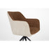 Daley Eetkamerstoel Beige/Bruin