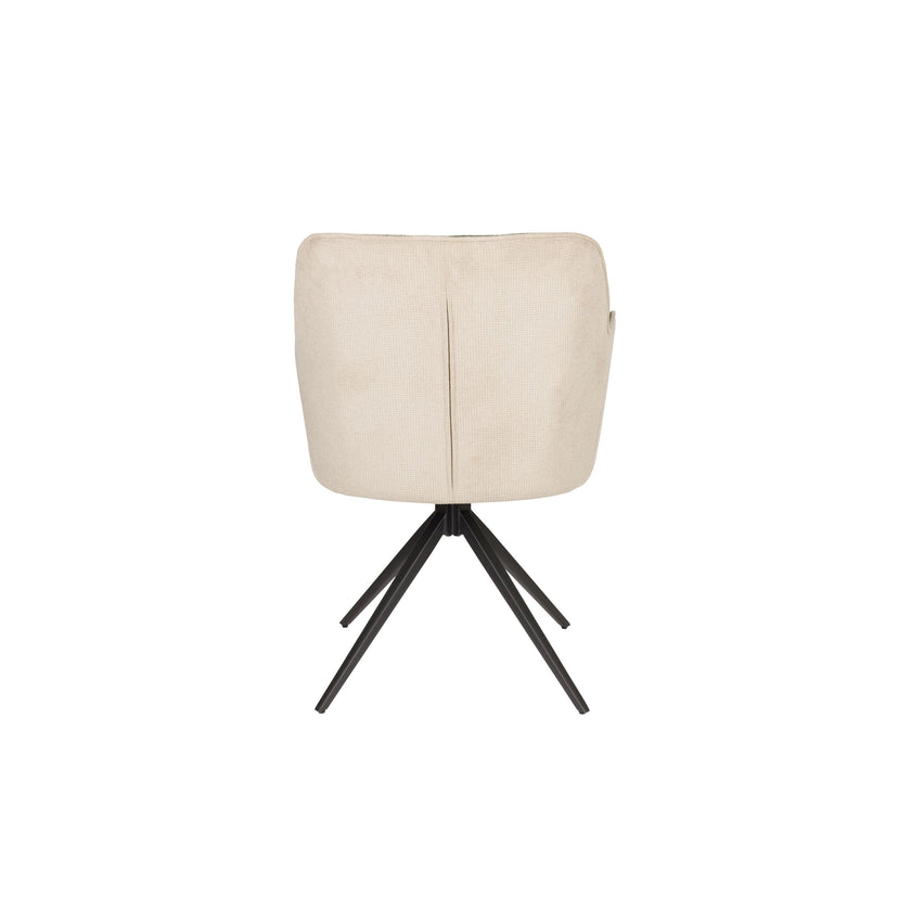 Daley Eetkamerstoel Beige/Groen